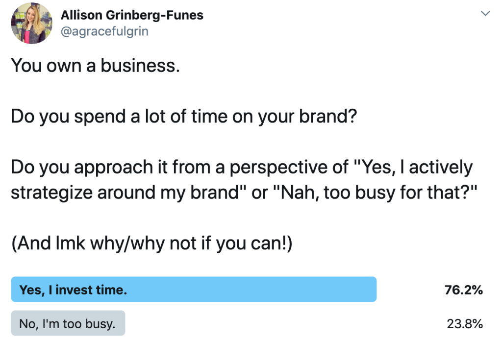 Poll screenshot