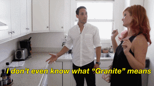 Granite countertops