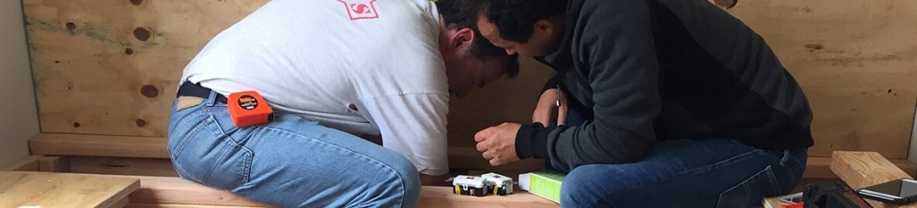 Carpenters working