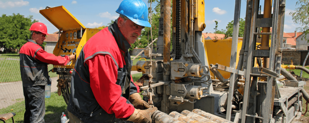 Contractors on job site