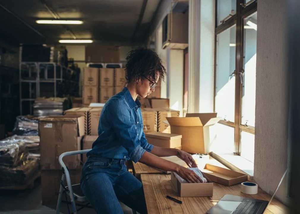 32% of small business owners are women