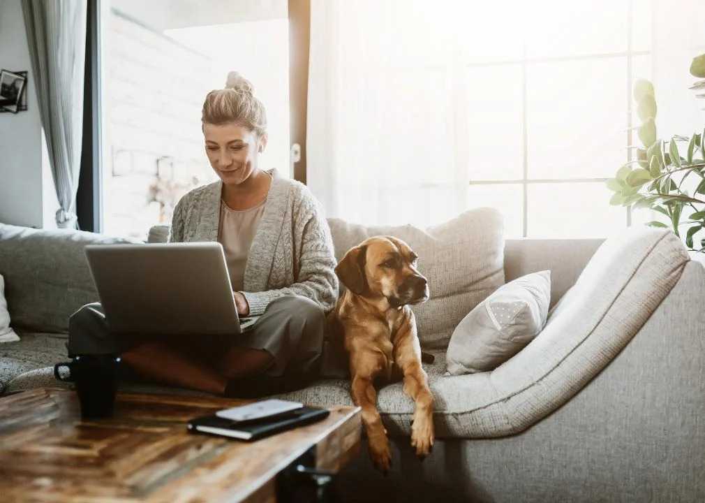 56% of Americans work from home
