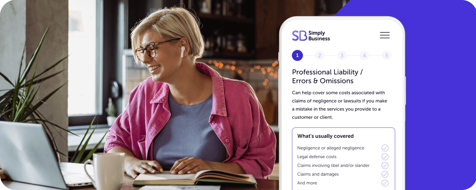 Professional Liability Insurance Coverage | Simply Business