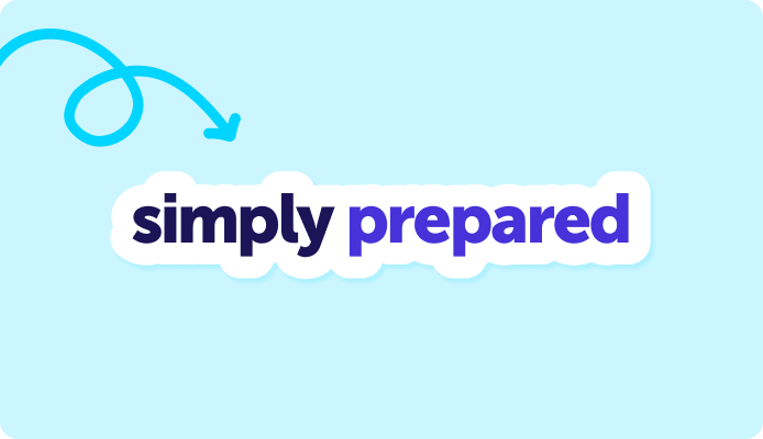 simply prepared logo